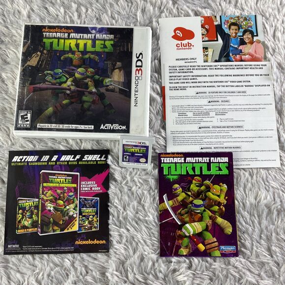 Teenage Mutant Ninja Turtles (Nintendo 3DS, 2013) - Picture 1 of 15